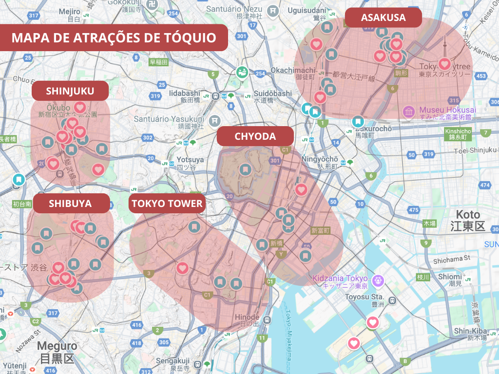o-que-visitar-em-toquio-por-bairros O que visitar em Tóquio, dividido por bairros