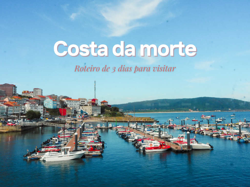 costa-da-morte-roteiro Marina de Finisterra com barcos de pesca atracados junto ao porto